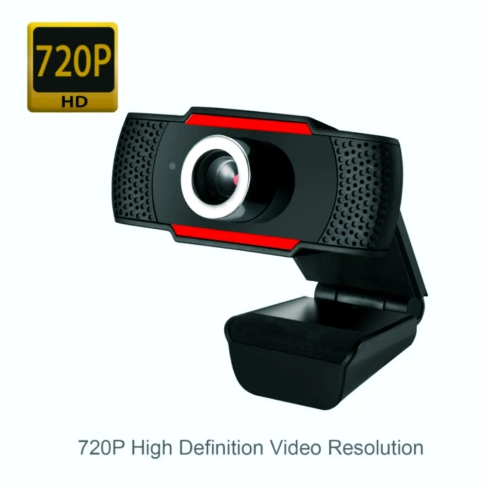 Adesso CyberTrack H3 720P HD USB Webcam with Built in Microphone New